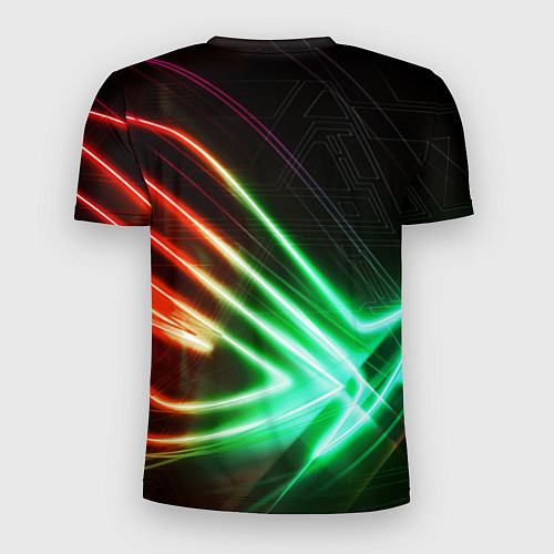 Мужская спорт-футболка Valorant Neon / 3D-принт – фото 2