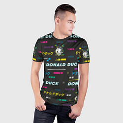 Футболка спортивная мужская Дональд Дак, цвет: 3D-принт — фото 2