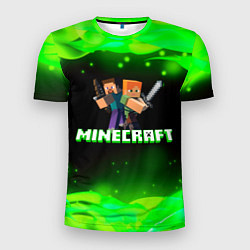 Мужская спорт-футболка Minecraft 1