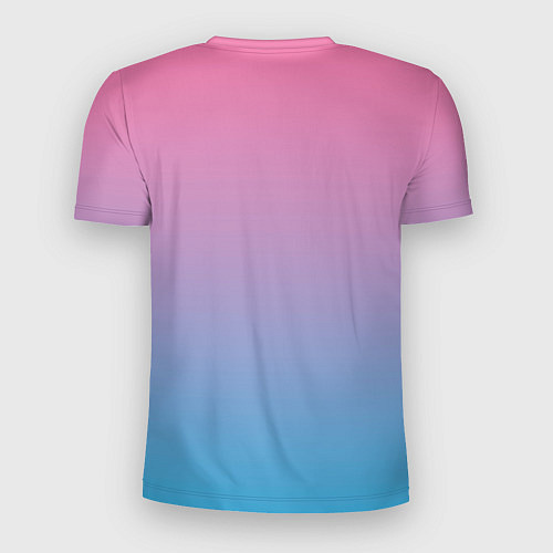 Мужская спорт-футболка LOVE RULES ALL / 3D-принт – фото 2