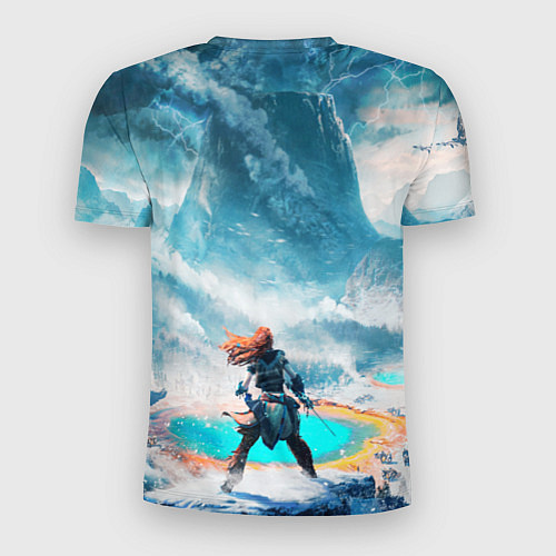 Мужская спорт-футболка HORIZON ZERO DAWN / 3D-принт – фото 2