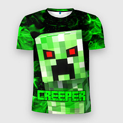 Мужская спорт-футболка MINECRAFT CREEPER