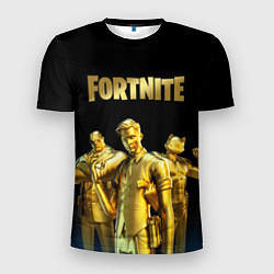 Мужская спорт-футболка FORTNITE GOLD SQUAD