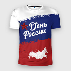 Мужская спорт-футболка День России