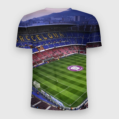 Мужская спорт-футболка FC BARCELONA / 3D-принт – фото 2