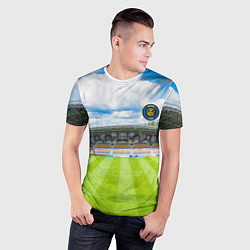 Футболка спортивная мужская FC INTER, цвет: 3D-принт — фото 2
