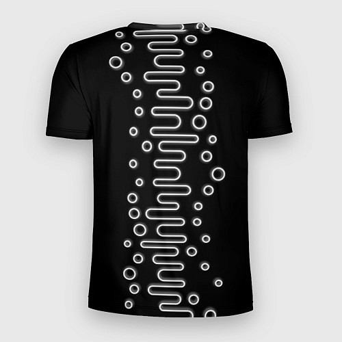 Мужская спорт-футболка Волны ТЕСЛА OKO / 3D-принт – фото 2