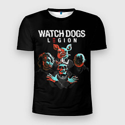 Мужская спорт-футболка Watch Dogs Legion