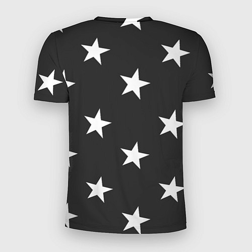 Мужская спорт-футболка Звёзды / 3D-принт – фото 2