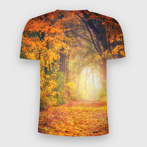 Мужская спорт-футболка Что такое осень - это небо / 3D-принт – фото 2