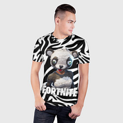 Футболка спортивная мужская Fortnite Panda, цвет: 3D-принт — фото 2