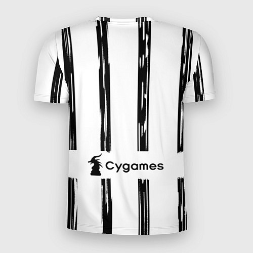 Мужская спорт-футболка Juventus Home Authentic style 202122 / 3D-принт – фото 2