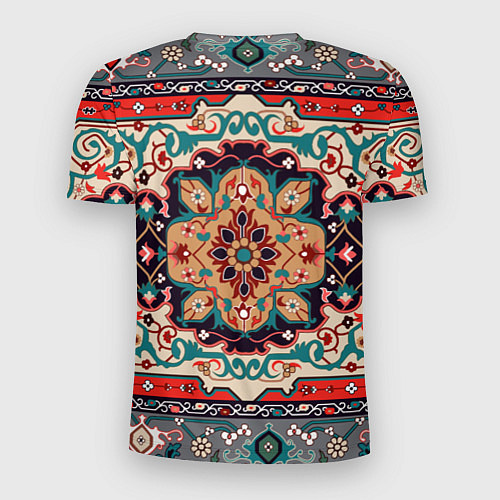 Мужская спорт-футболка Текстура ковра / 3D-принт – фото 2