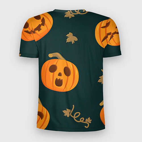 Мужская спорт-футболка Осенние тыквы / 3D-принт – фото 2