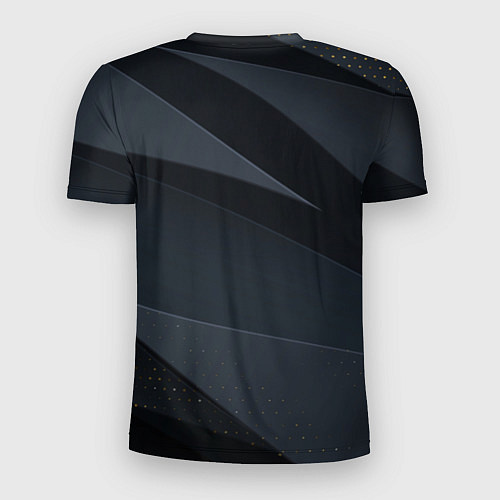 Мужская спорт-футболка Metalic gray / 3D-принт – фото 2
