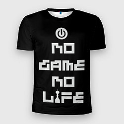 Мужская спорт-футболка NO GAME NO LIFE