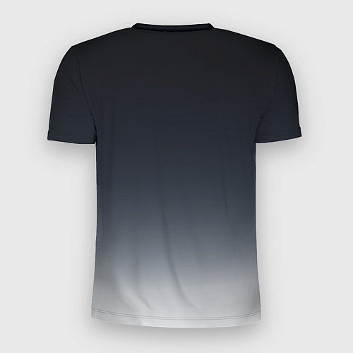Мужская спорт-футболка Градиент / 3D-принт – фото 2