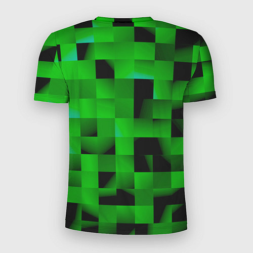 Мужская спорт-футболка Minecraft creeper / 3D-принт – фото 2