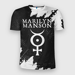 Мужская спорт-футболка MARILYN MANSON М МЭНСОН