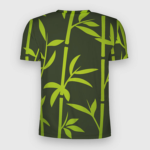 Мужская спорт-футболка Бамбук / 3D-принт – фото 2