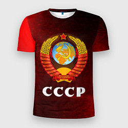 Мужская спорт-футболка СССР USSR