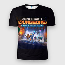 Мужская спорт-футболка Minecraft Dungeons
