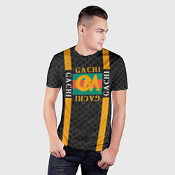Футболка спортивная мужская Gachi Gucci, цвет: 3D-принт — фото 2