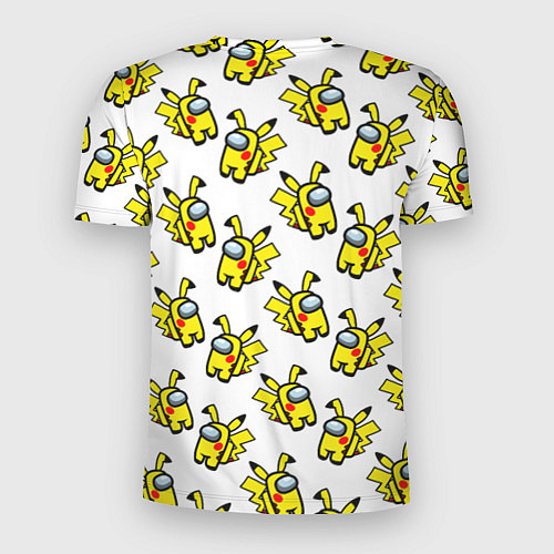 Мужская спорт-футболка Among us Pikachu / 3D-принт – фото 2