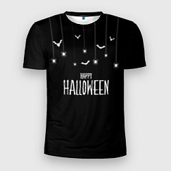 Мужская спорт-футболка Happy halloween