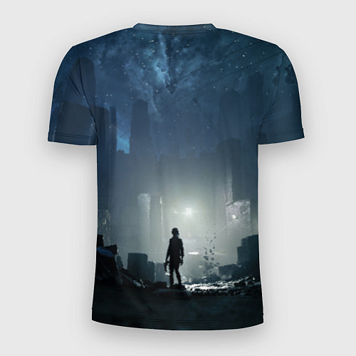 Мужская спорт-футболка Control Контрол / 3D-принт – фото 2