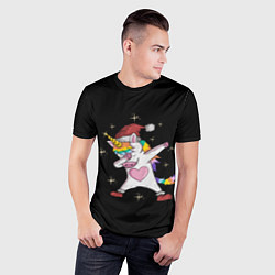 Футболка спортивная мужская Unicorn Dab, цвет: 3D-принт — фото 2