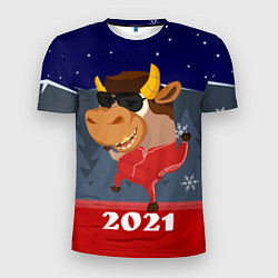 Мужская спорт-футболка Бычара 2021