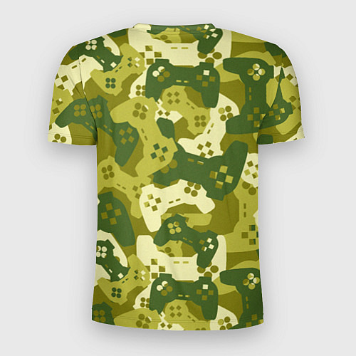 Мужская спорт-футболка Гейм милитари / 3D-принт – фото 2