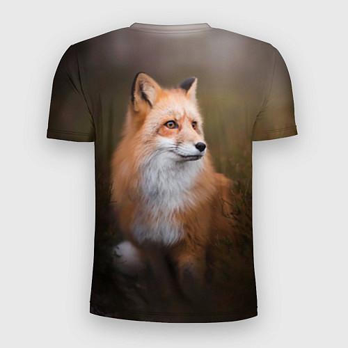 Мужская спорт-футболка Лиса-охотница / 3D-принт – фото 2