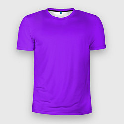 Футболка спортивная мужская Фиолетовый, цвет: 3D-принт