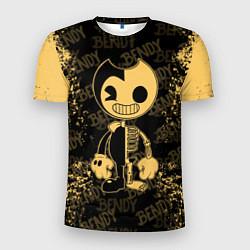 Мужская спорт-футболка Bendy And The Ink Machine краска