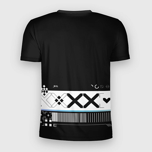 Мужская спорт-футболка Desert Eagle: Printstream Black / 3D-принт – фото 2