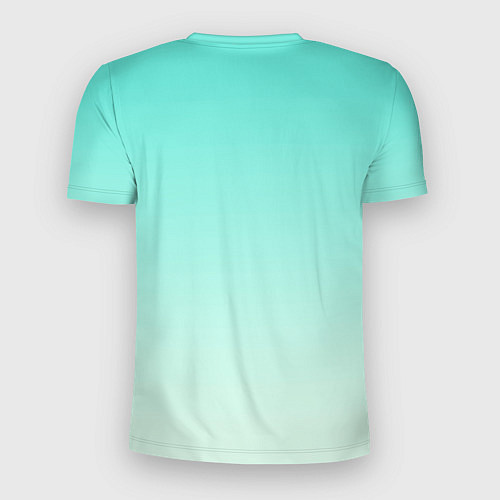 Мужская спорт-футболка Нарисованный лисенок / 3D-принт – фото 2