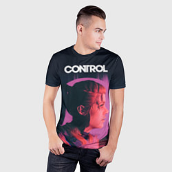 Футболка спортивная мужская Control Джесси, цвет: 3D-принт — фото 2