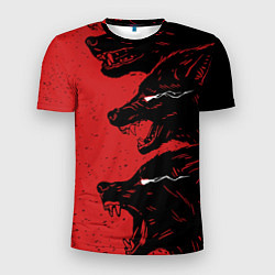 Мужская спорт-футболка Evil Wolves
