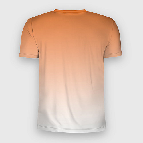 Мужская спорт-футболка Лис и лисенок / 3D-принт – фото 2