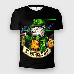 Футболка спортивная мужская Saint Patricks Day, цвет: 3D-принт