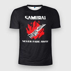 Мужская спорт-футболка Samurai Never Fade Away