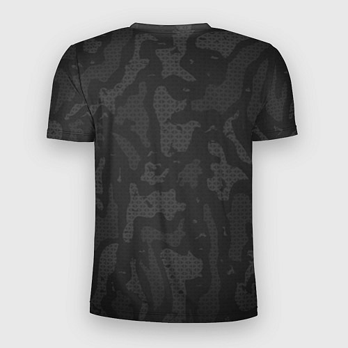 Мужская спорт-футболка Камуфляж для рыбака Глеб / 3D-принт – фото 2