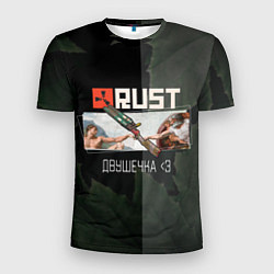 Футболка спортивная мужская Rust Мамкин Рейдер Раст, цвет: 3D-принт