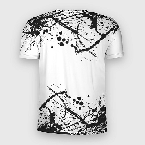 Мужская спорт-футболка Черный клевер, / 3D-принт – фото 2