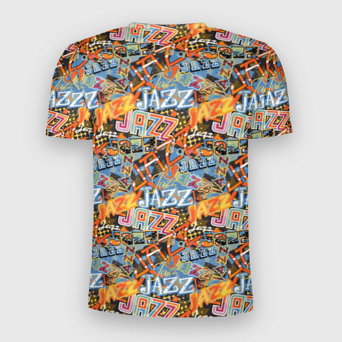Мужская спорт-футболка Jazz / 3D-принт – фото 2