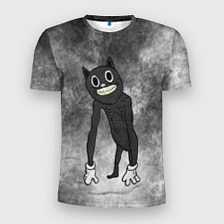 Мужская спорт-футболка Cartoon cat