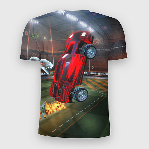 Мужская спорт-футболка Rocket League / 3D-принт – фото 2