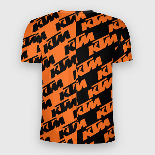 Мужская спорт-футболка KTM КТМ Z / 3D-принт – фото 2